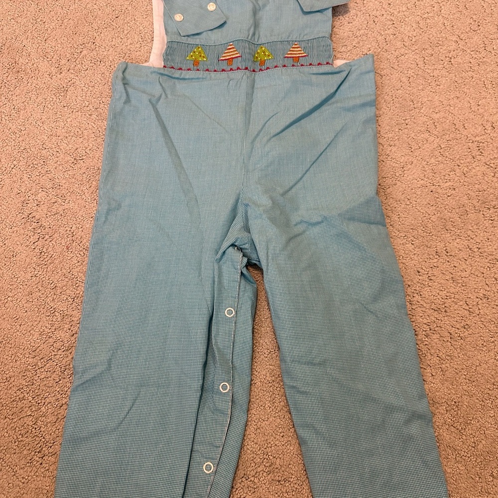 Blue Children's Jumper with Embroidery